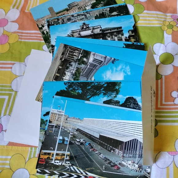 Souvenir postcards from Rome vintage - Picture 3 of 3